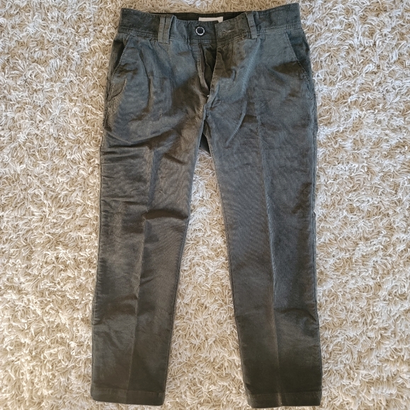I Love Ugly Slim Kobe Pant - Moss Green Corduroy - Picture 1 of 3